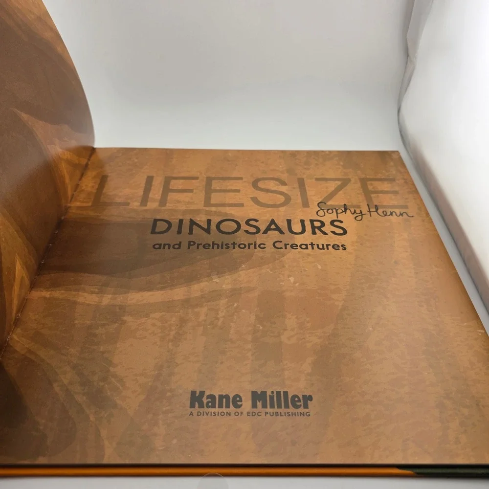 Lifesize Dinosaurs and Prehistoric Creatures‎ Kids Interactive Book Sophy Henn